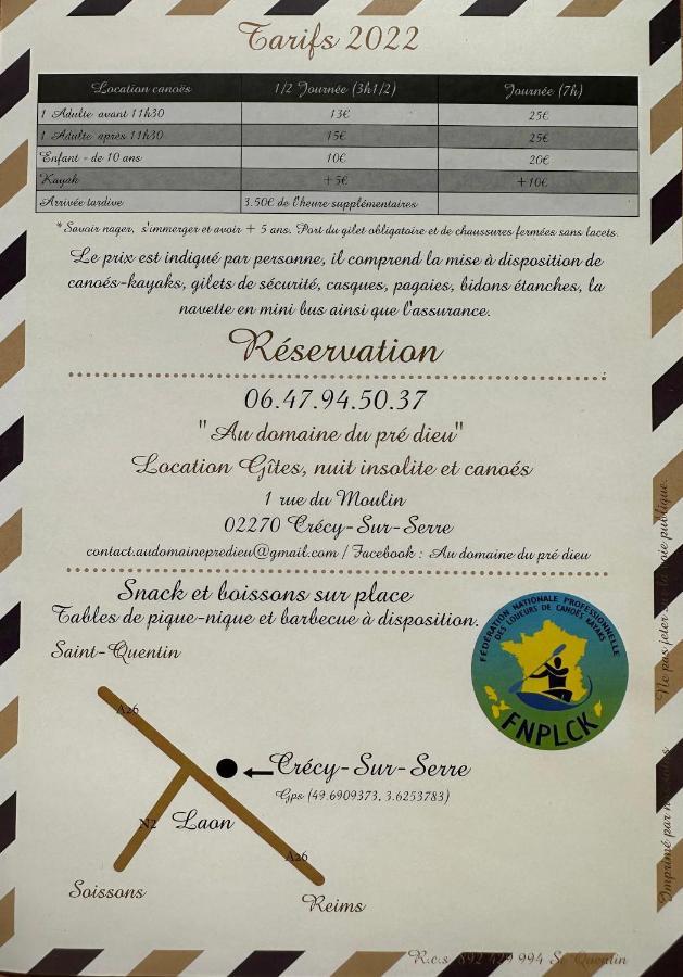 Casa vacanze Au Domaine Du Prédieu Crécy-sur-Serre